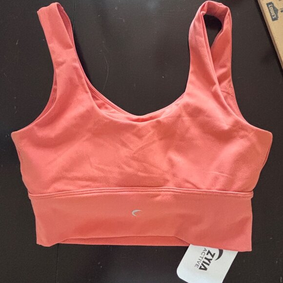 Zyia Active Flamingo Confluence Sports Bra S Padded Supportive Fit For Women - Picture 7 of 10